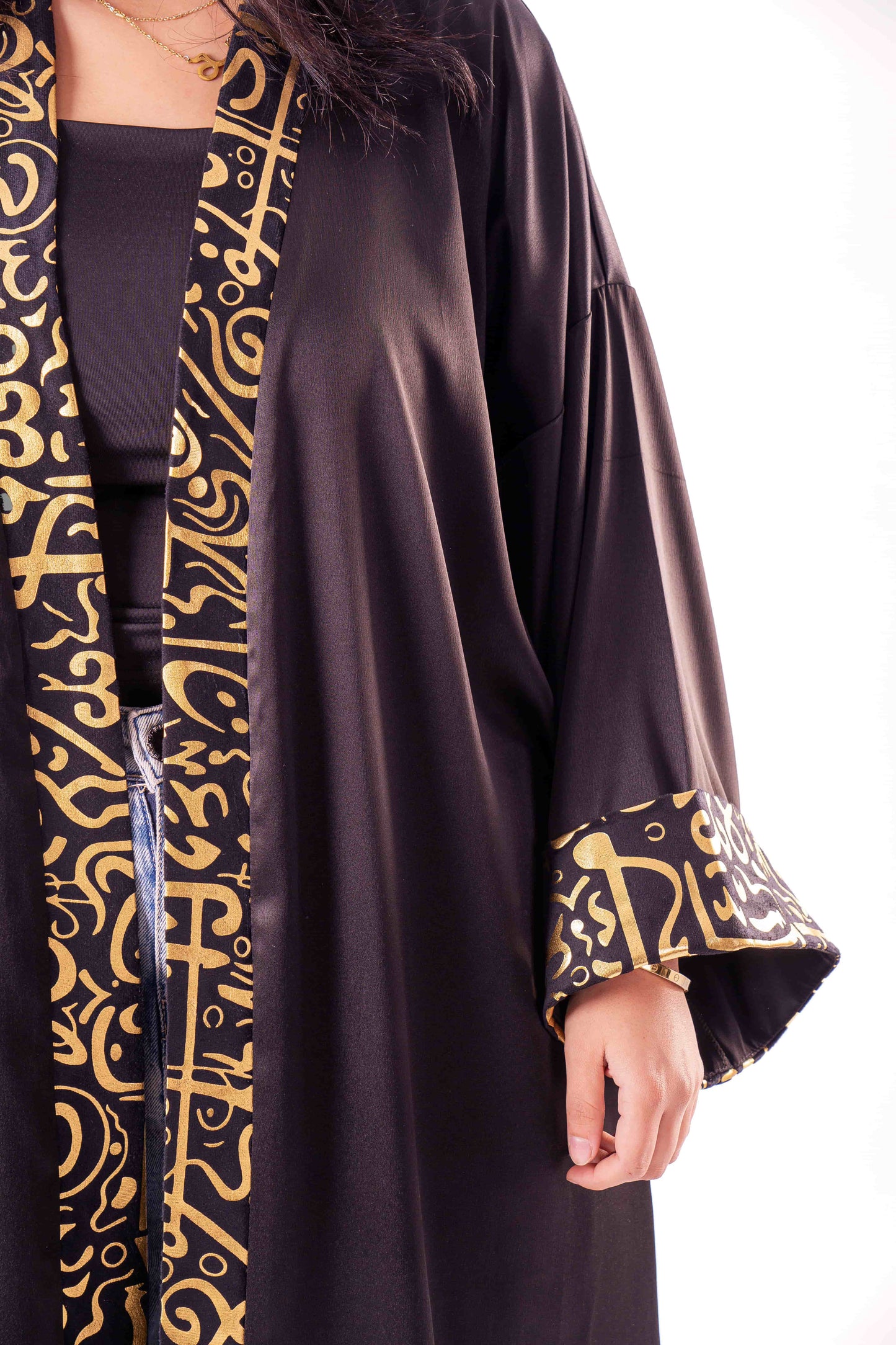 Majesty - Black Gold Kaftan