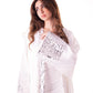 Majesty - White Silver Kaftan