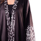 Majesty - Black Silver Kaftan