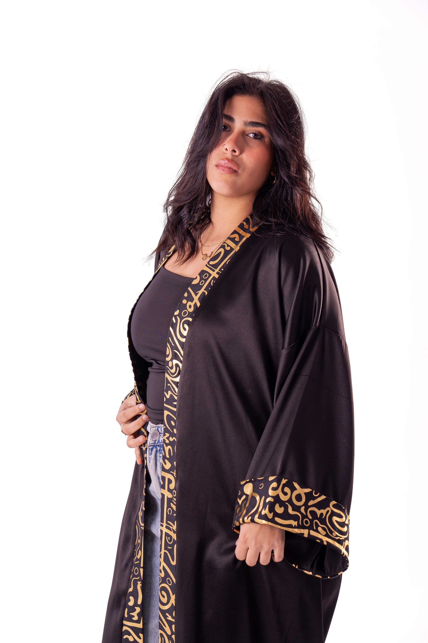 Majesty - Black Gold Kaftan