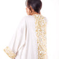 Majesty - White Gold Kaftan
